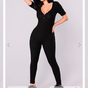 Black jumpsuit